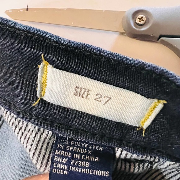 Madewell High Rise Skinny Skinny Ankle Jeans Size 27 Blue - Picture 5 of 10